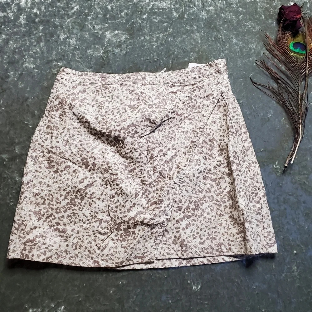 Free‎ People Fake Out Faux Wrap Skirt